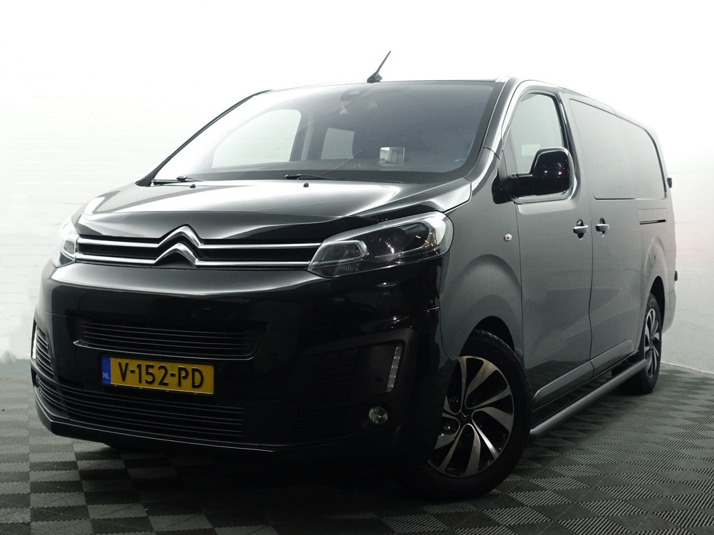 
Citroën Jumpy 2.0 BlueHDI Euro 6 180 Sportline Aut- Dubbel Cabine, 5/6 Pers, 2x Schuifdeur, Head Up, Keyless, 360 Camera vol									