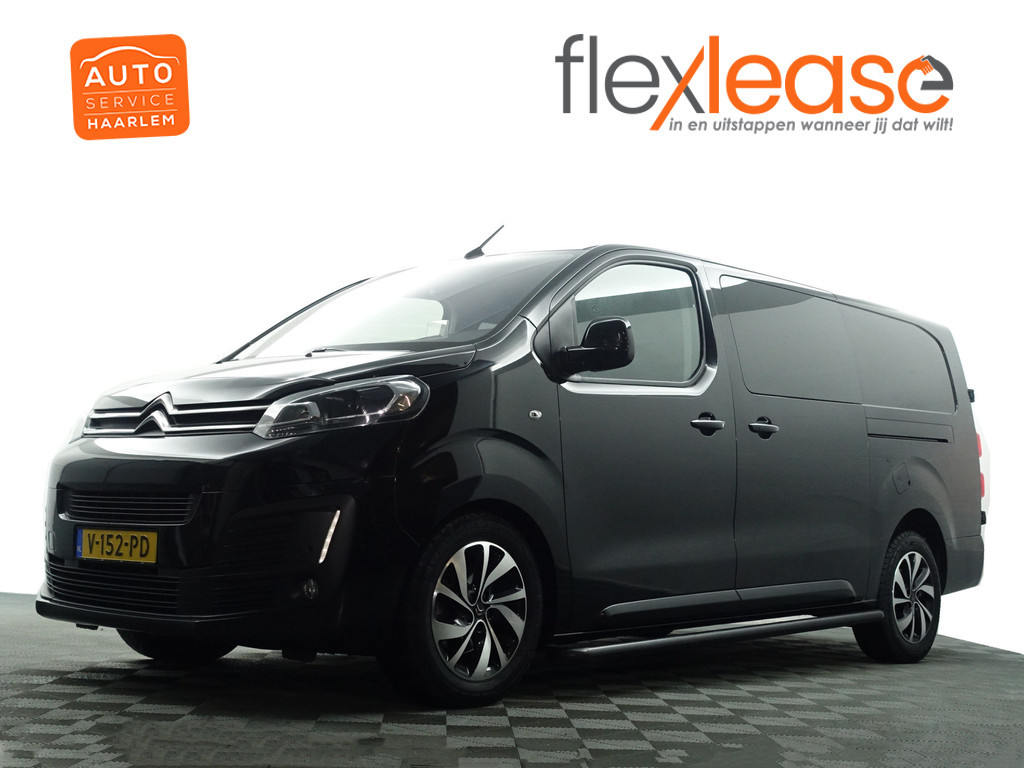 
Citroën Jumpy 2.0 BlueHDI Euro 6 180 Sportline Aut- Dubbel Cabine, 5/6 Pers, 2x Schuifdeur, Head Up, Keyless, 360 Camera vol									