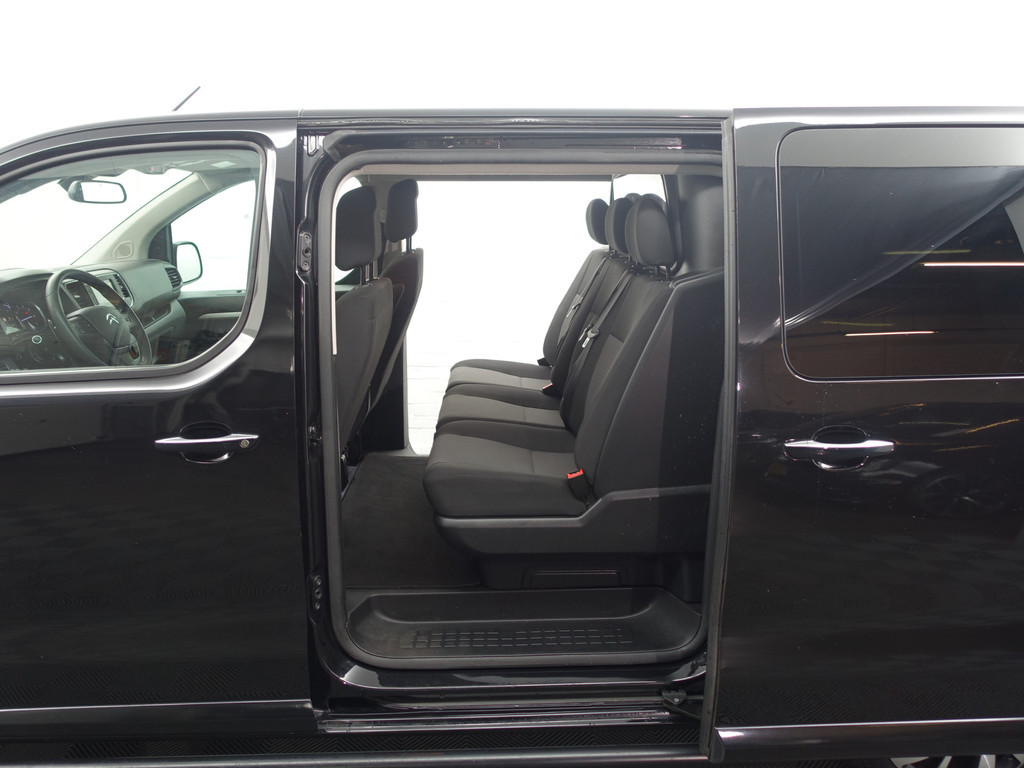 
Citroën Jumpy 2.0 BlueHDI Euro 6 180 Sportline Aut- Dubbel Cabine, 5/6 Pers, 2x Schuifdeur, Head Up, Keyless, 360 Camera vol									