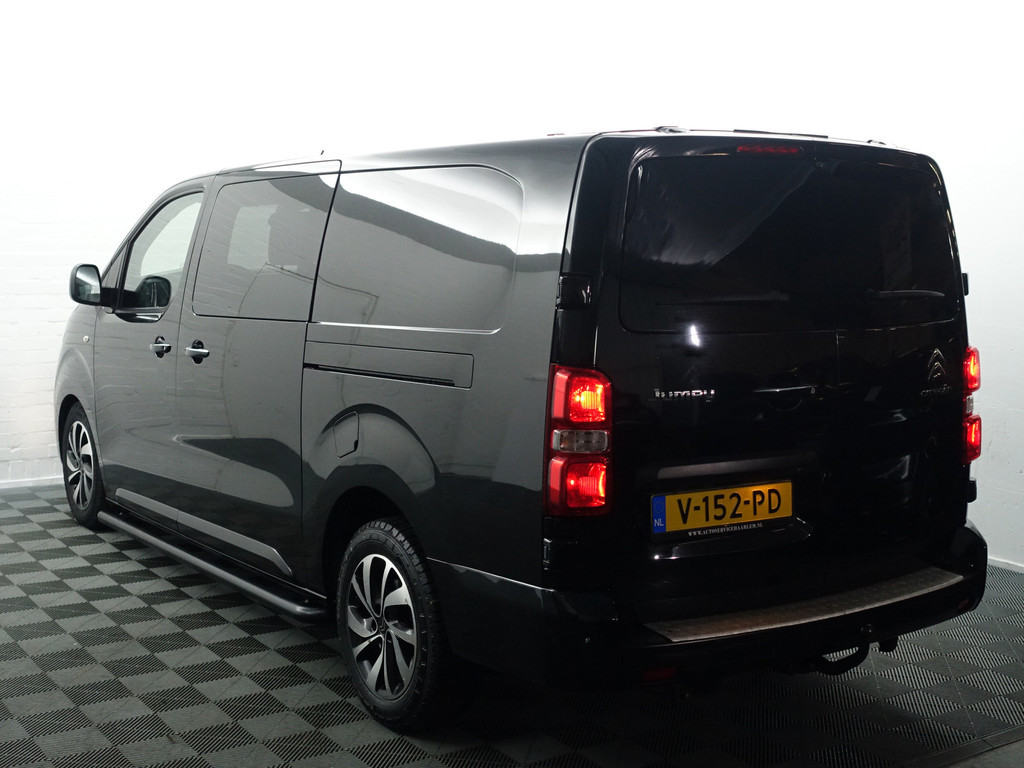 
Citroën Jumpy 2.0 BlueHDI Euro 6 180 Sportline Aut- Dubbel Cabine, 5/6 Pers, 2x Schuifdeur, Head Up, Keyless, 360 Camera vol									