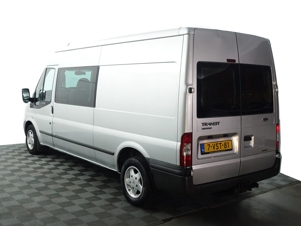 
Ford Transit 300L 2.2 TDCI- Dubbele Cabine, 5 Pers, Bluetooth Audio, Mf Stuur, Cruise, Clima vol									