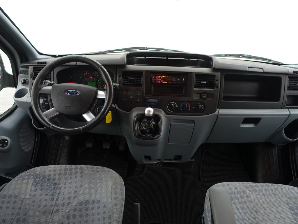 
Ford Transit 300L 2.2 TDCI- Dubbele Cabine, 5 Pers, Bluetooth Audio, Mf Stuur, Cruise, Clima vol									