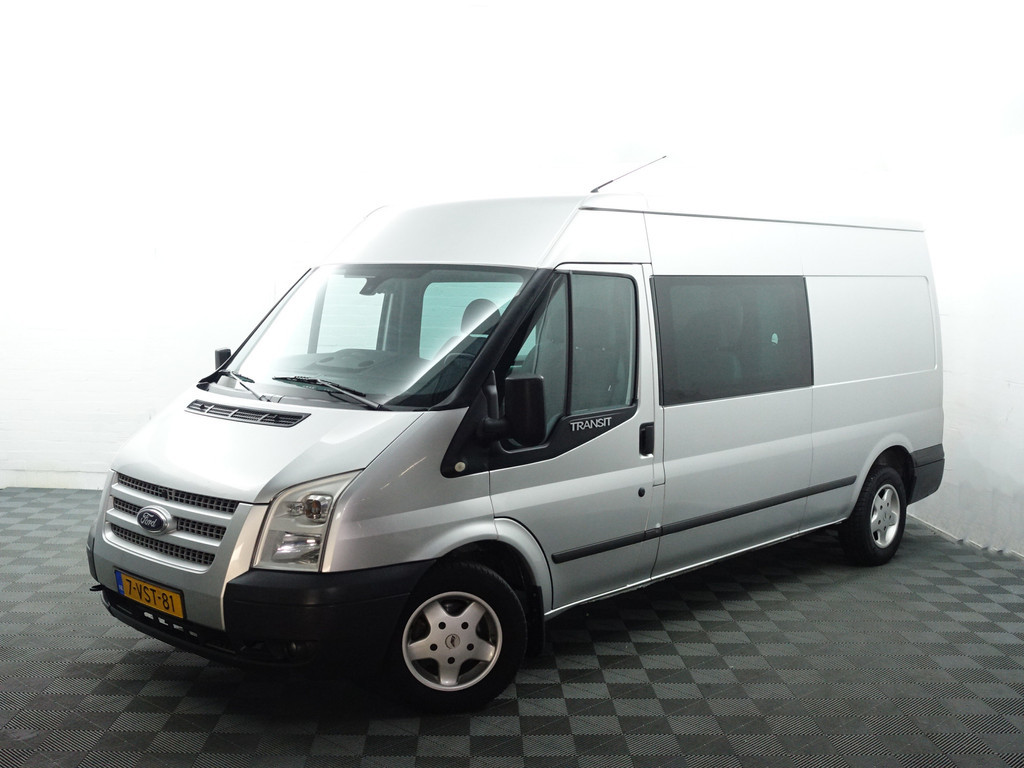 
Ford Transit 300L 2.2 TDCI- Dubbele Cabine, 5 Pers, Bluetooth Audio, Mf Stuur, Cruise, Clima vol									
