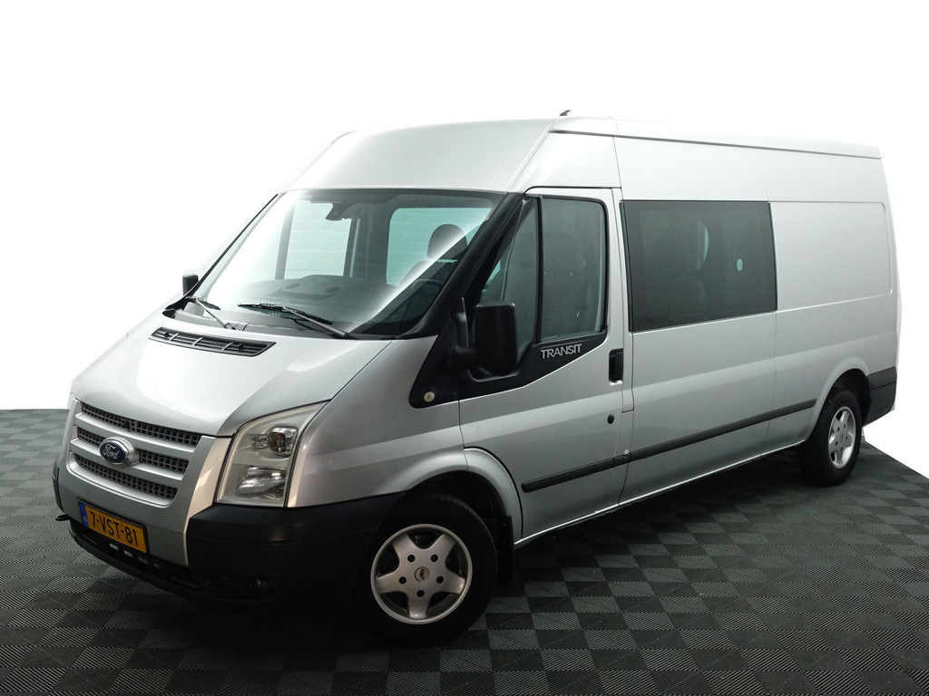 
Ford Transit 300L 2.2 TDCI- Dubbele Cabine, 5 Pers, Bluetooth Audio, Mf Stuur, Cruise, Clima vol									