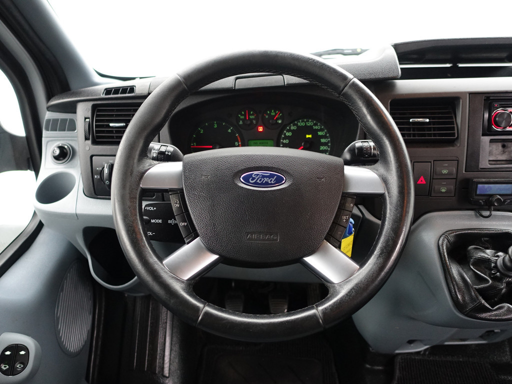 
Ford Transit 300L 2.2 TDCI- Dubbele Cabine, 5 Pers, Bluetooth Audio, Mf Stuur, Cruise, Clima vol									