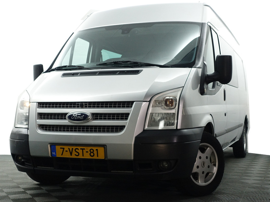 
Ford Transit 300L 2.2 TDCI- Dubbele Cabine, 5 Pers, Bluetooth Audio, Mf Stuur, Cruise, Clima vol									