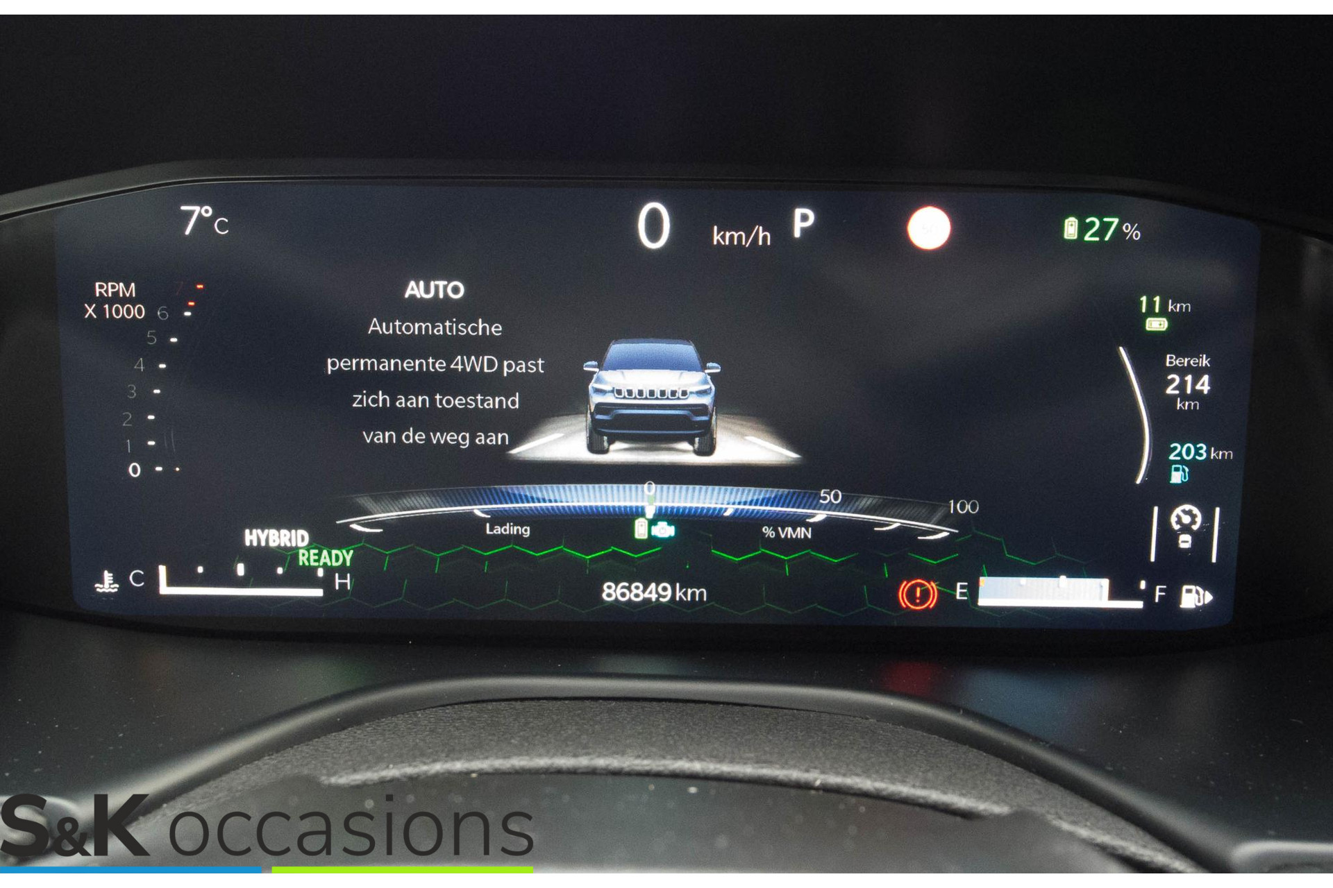 
Jeep Compass 4xe 240 Plug-in Hybrid Trailhawk vol									