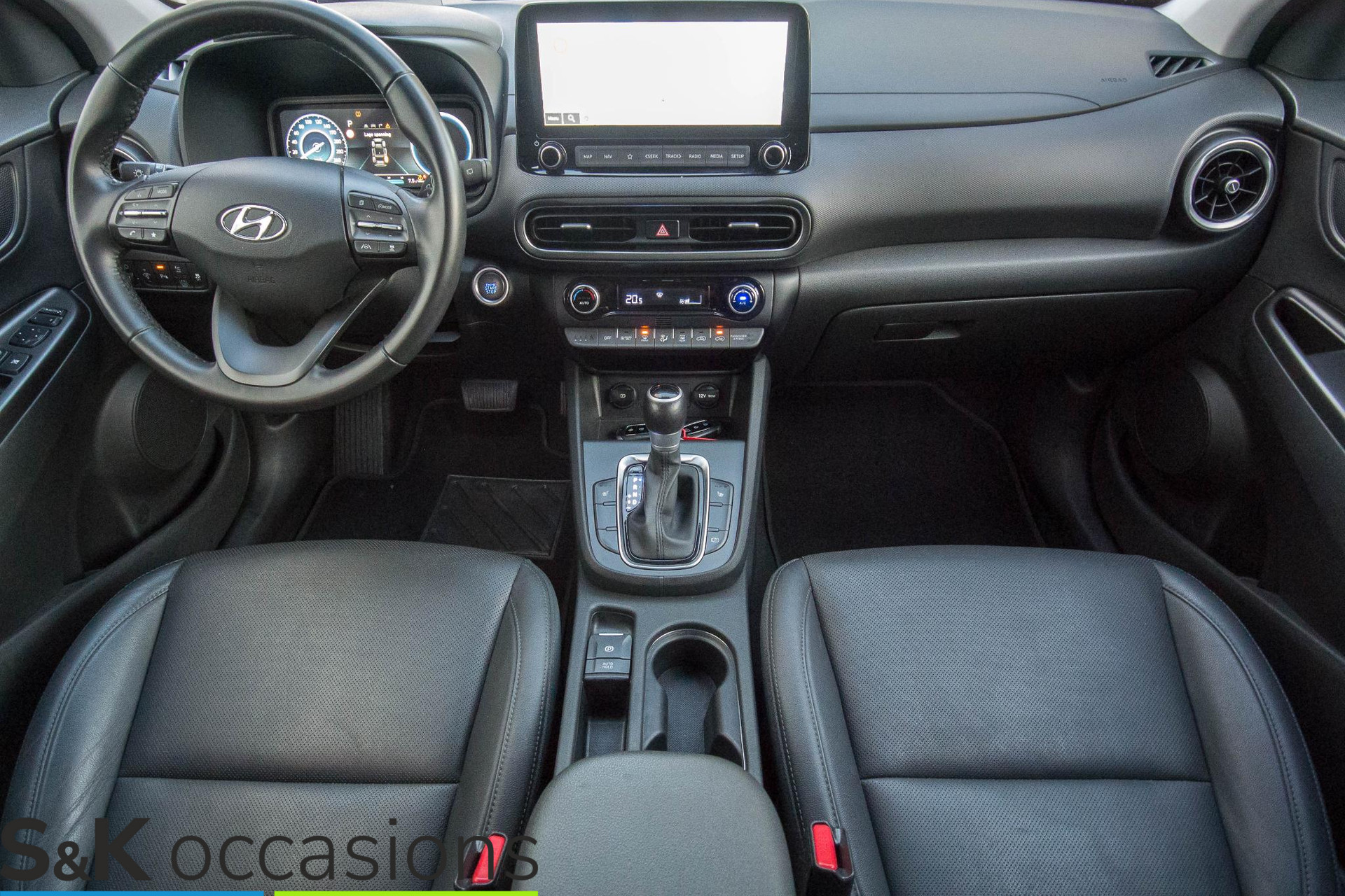 
Hyundai KONA 1.6 GDI HEV Premium NAVI HeadUp Leder vol									