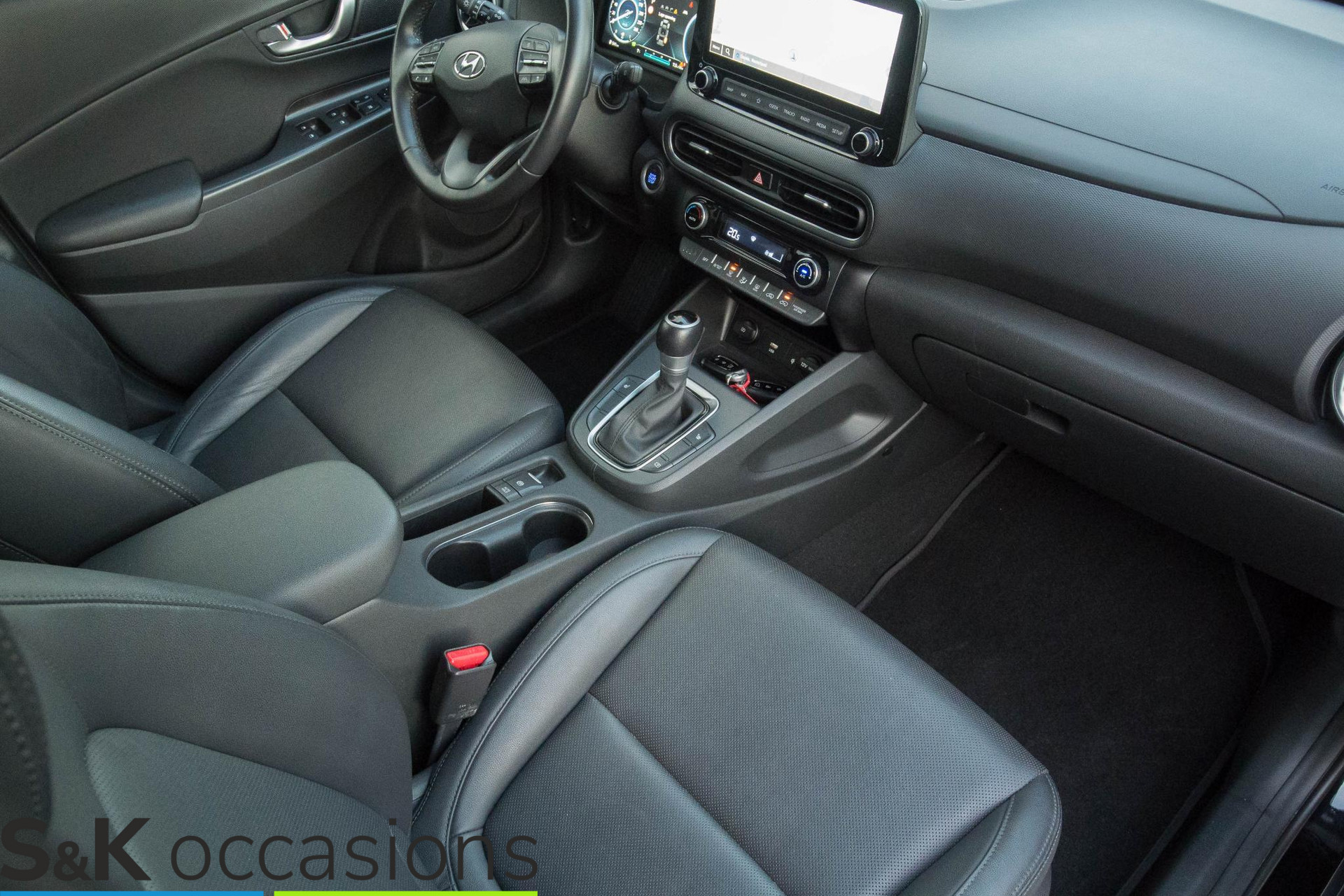 
Hyundai KONA 1.6 GDI HEV Premium NAVI HeadUp Leder vol									