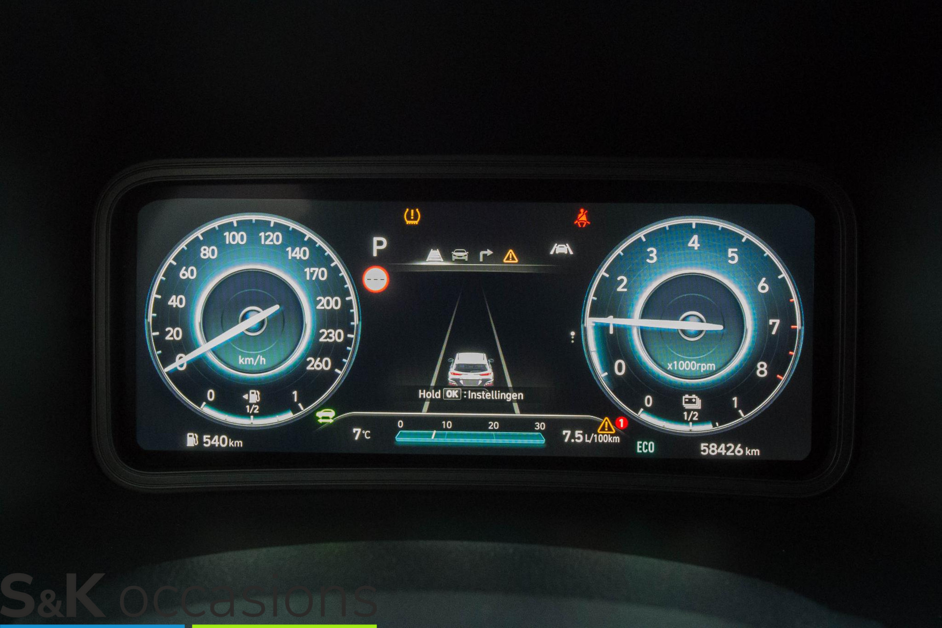 
Hyundai KONA 1.6 GDI HEV Premium NAVI HeadUp Leder vol									