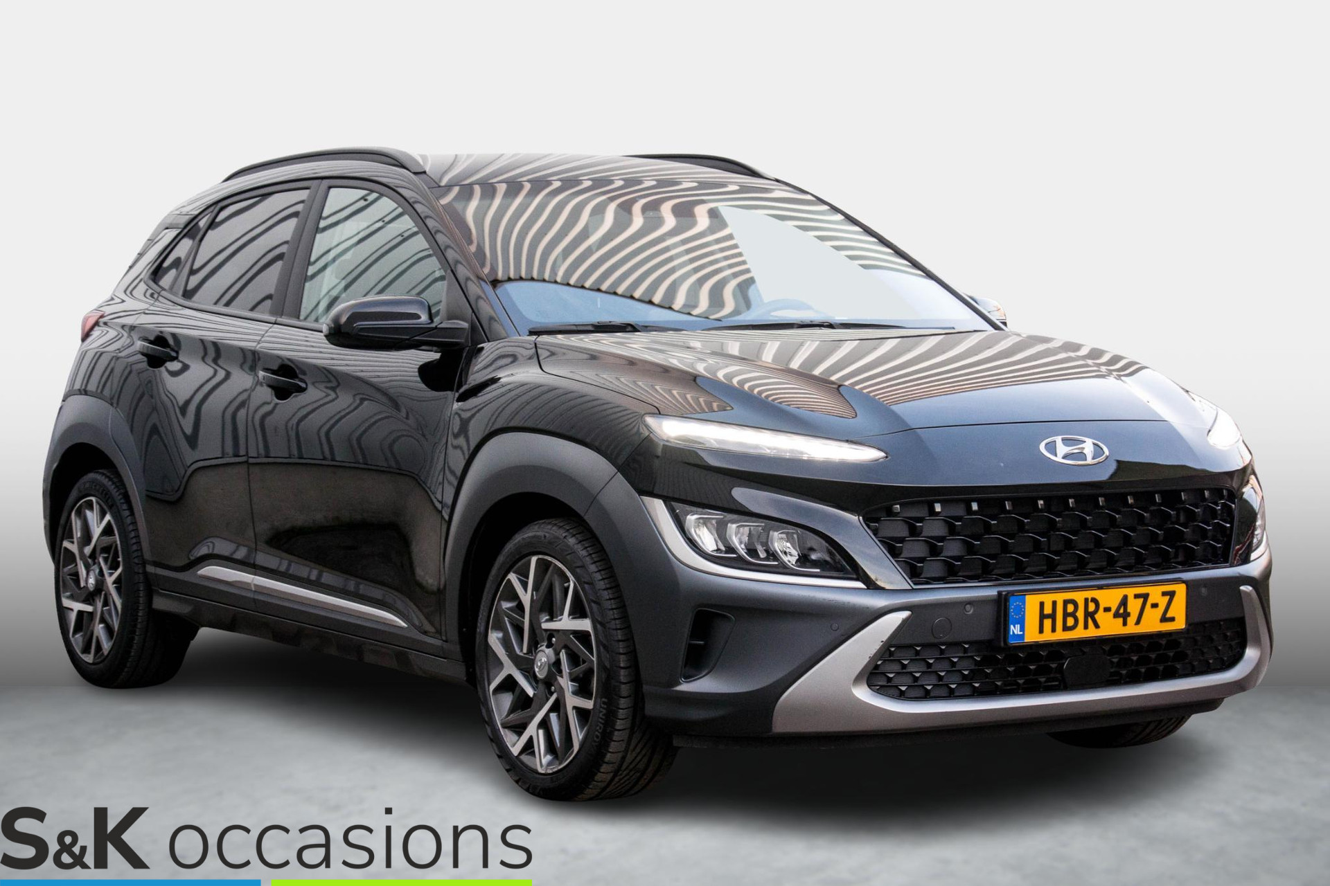 
Hyundai KONA 1.6 GDI HEV Premium NAVI HeadUp Leder vol									
