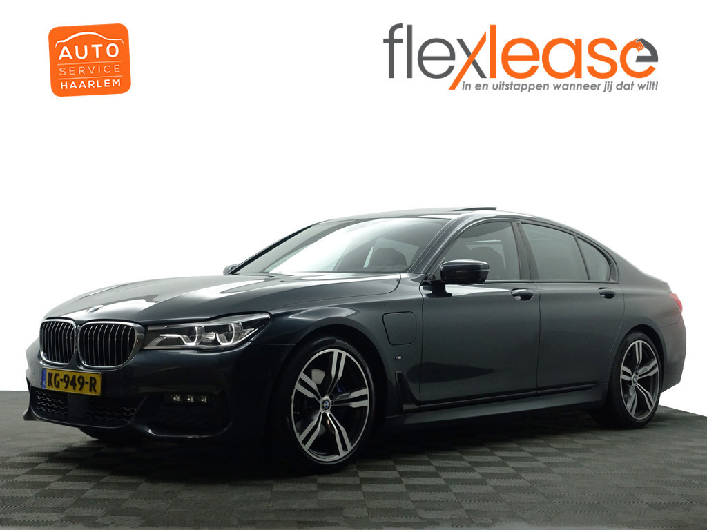 
BMW 7 Serie 740e iPerformance High Executive Soft close, Entertainment package, Harman Kardon, Schuifdak, Stoelventilatie vol									
