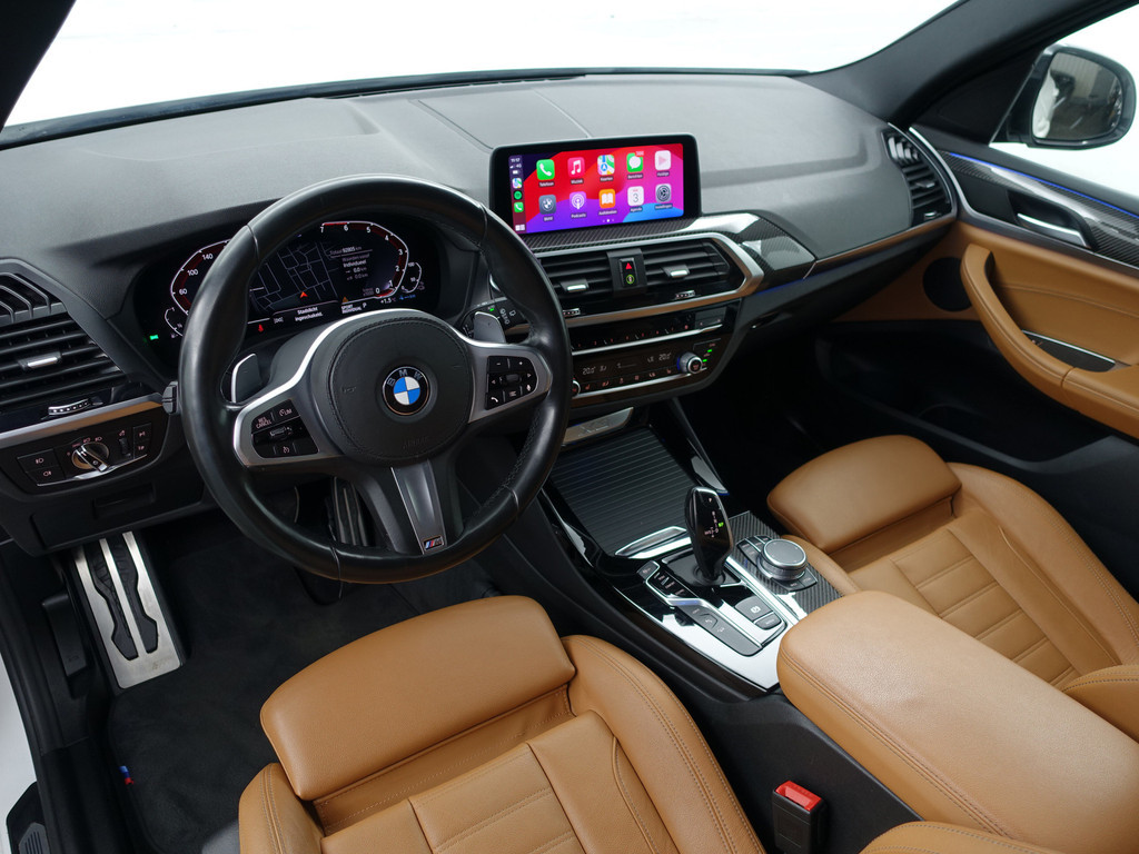 
BMW X3 xDrive30e eDrive M Sport Edition Aut- Carbonafwerking, Sfeerverlichting, Panoramadak, Standkachel, Individual Sport Leder vol									