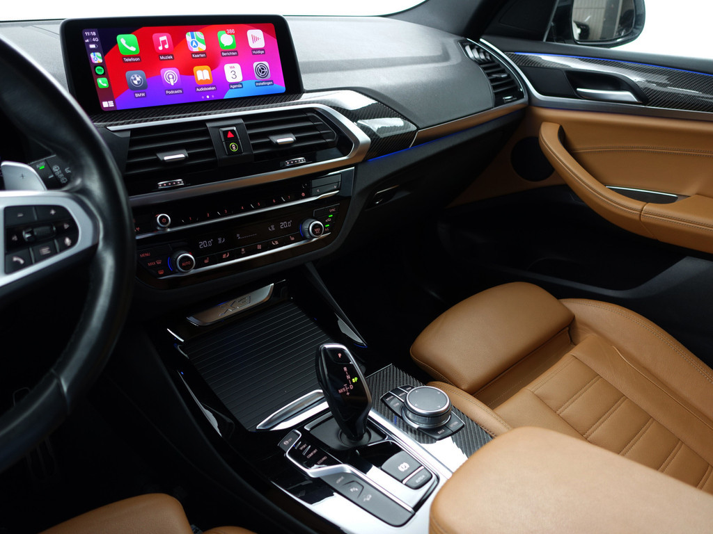 
BMW X3 xDrive30e eDrive M Sport Edition Aut- Carbonafwerking, Sfeerverlichting, Panoramadak, Standkachel, Individual Sport Leder vol									