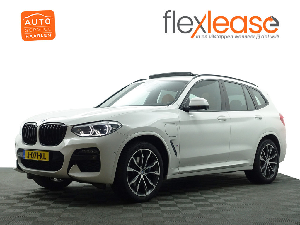 
BMW X3 xDrive30e eDrive M Sport Edition Aut- Carbonafwerking, Sfeerverlichting, Panoramadak, Standkachel, Individual Sport Leder vol									