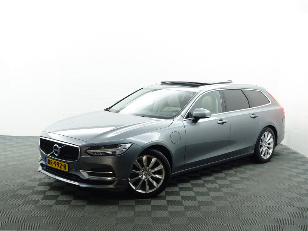 
Volvo V90 2.0 T8 AWD Inscription Aut- Panodak, Xenon led, Stuur/Stoelverwarming, Elek Trekhaak, Lane Assist, Blis, Dynamic Select vol									