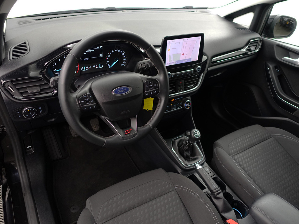 
Ford Fiesta 1.0 EcoBoost Hybrid ST Titanium- Carplay, Park Assist, Led, Sfeerverlichting, Dynamic Select, Lane Assist vol									