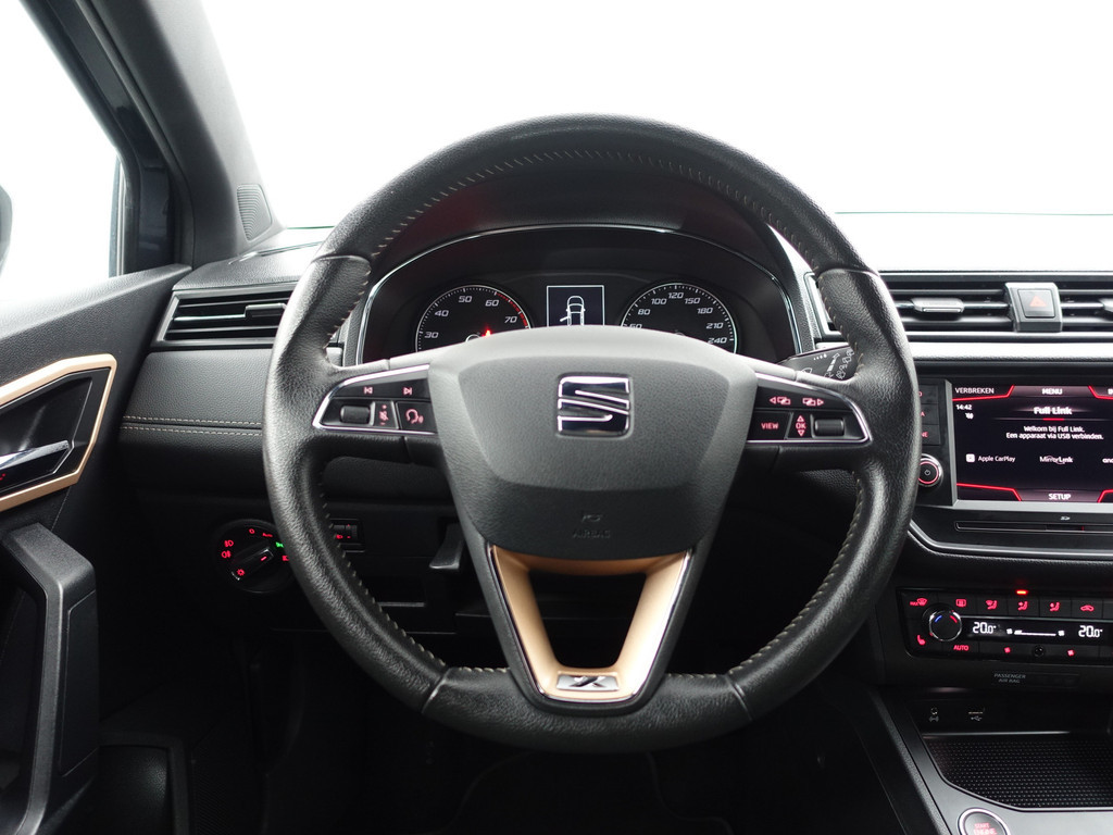
Seat Ibiza 1.0 TSI Excellence Alcantara Interieur, CarPlay, Sfeerverlichting, Front Assist, Keyless, Stoelverwarming vol									