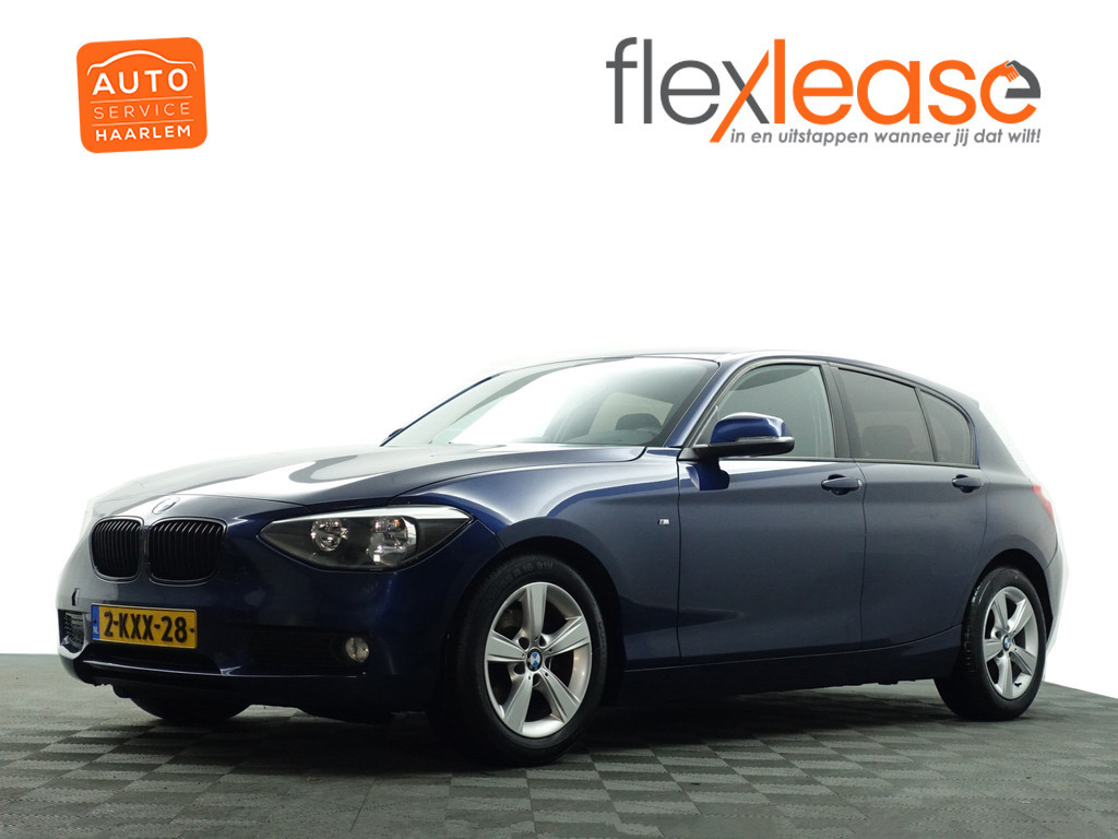 
BMW 1-serie 114i EDE High Executive Blackpack, Navi, Clima, Cruise, Dynamic Select vol									