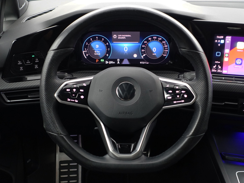 
Volkswagen Golf 1.5 eTSI R Line Aut- Panodak, Harman Kardon, Sfeerverlichting, CarPlay, Stuur/Stoelverwarming, Camera, Dynamic Select vol									