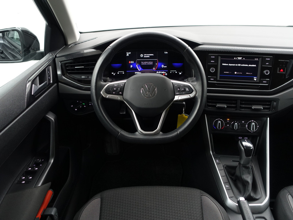 
Volkswagen Polo 1.0 TSI Edition Aut- Nap 39dkm, Virtual Cockpit, Ada Cruise, Led, Park Assist, Carplay, Spiegel pakket vol									