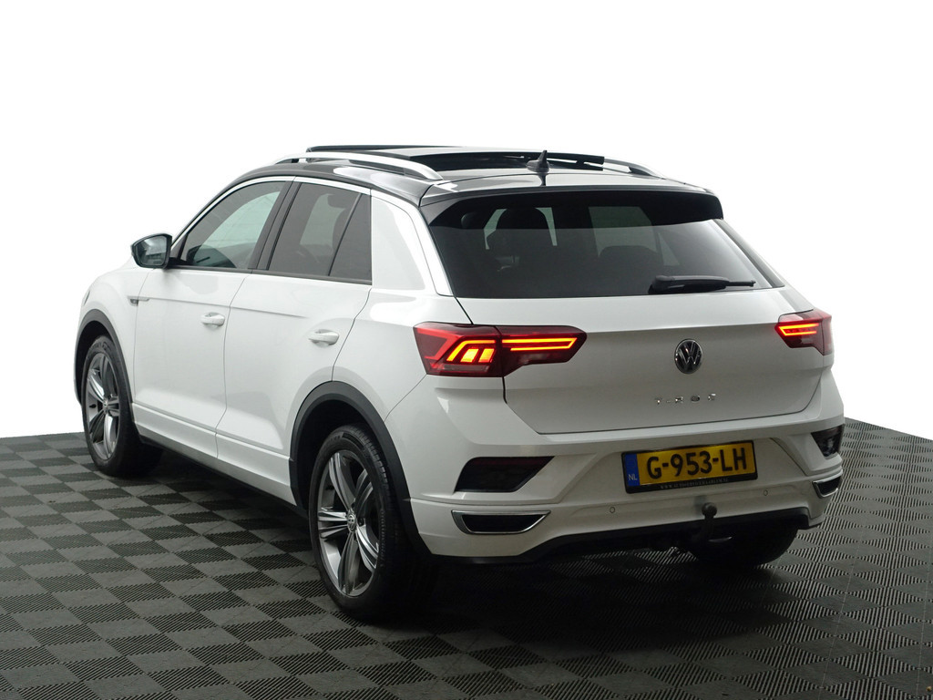 
Volkswagen T-Roc 1.5 TSI R Line Aut- Two Tone, CarPlay, Panoramadak, Dynamic Select, Xenon Led, Sfeerverlichting, Ada Cruise vol									
