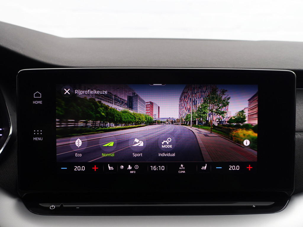 
								Škoda Octavia Combi 1.0 e-TSI Business Edition Plus Aut- Carplay, Sfeerverlichting, Virtual Cockpit, Ada Cruise, Dynamic Select, Sport Interieur vol									