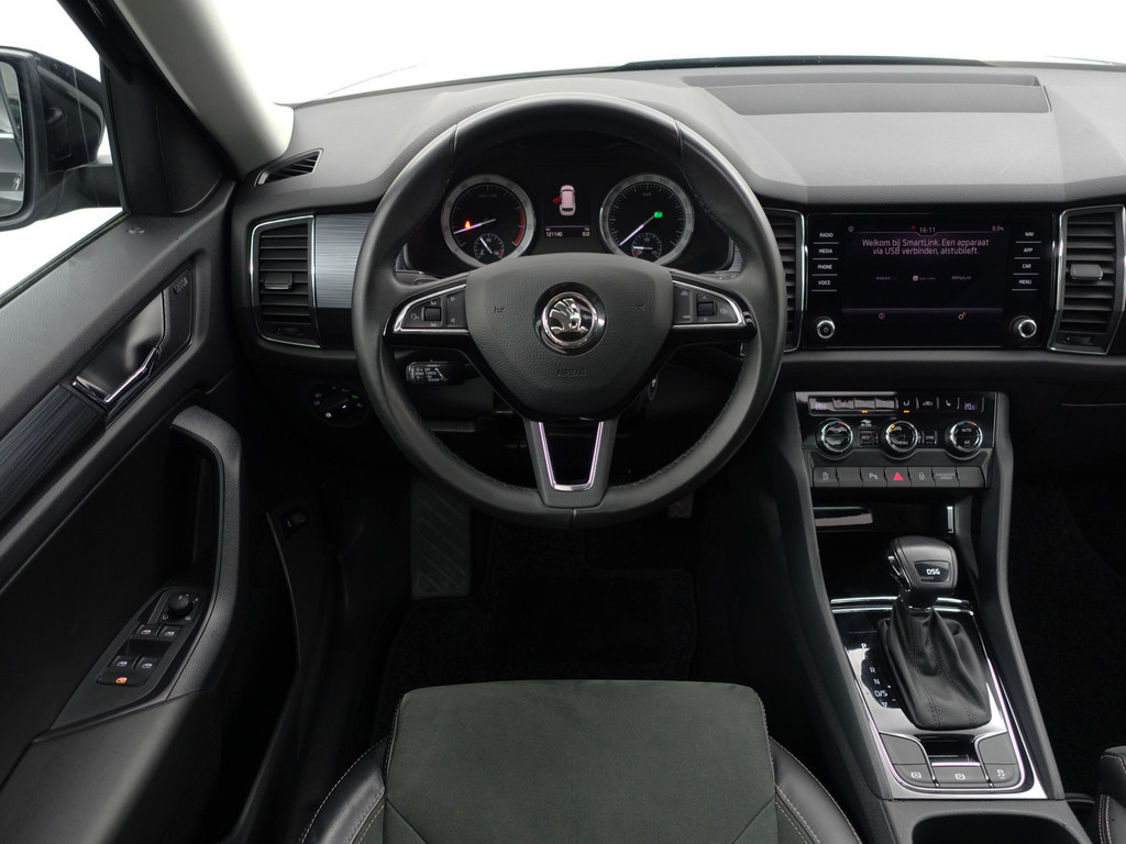 
Škoda Kodiaq 1.5 TSI Sportline Aut- 7 Pers, Panoramadak, Canton Audio, Keyless, CarPlay, Sfeerverlichting, Ada Cruise vol									
