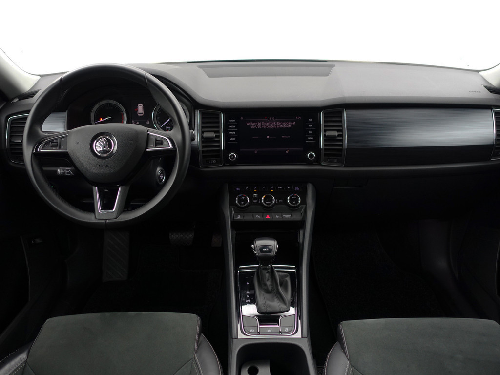 
Škoda Kodiaq 1.5 TSI Sportline Aut- 7 Pers, Panoramadak, Canton Audio, Keyless, CarPlay, Sfeerverlichting, Ada Cruise vol									