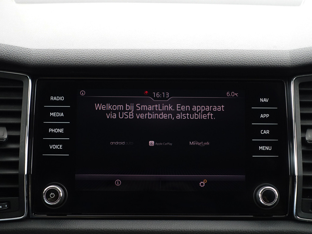 
Škoda Kodiaq 1.5 TSI Sportline Aut- 7 Pers, Panoramadak, Canton Audio, Keyless, CarPlay, Sfeerverlichting, Ada Cruise vol									