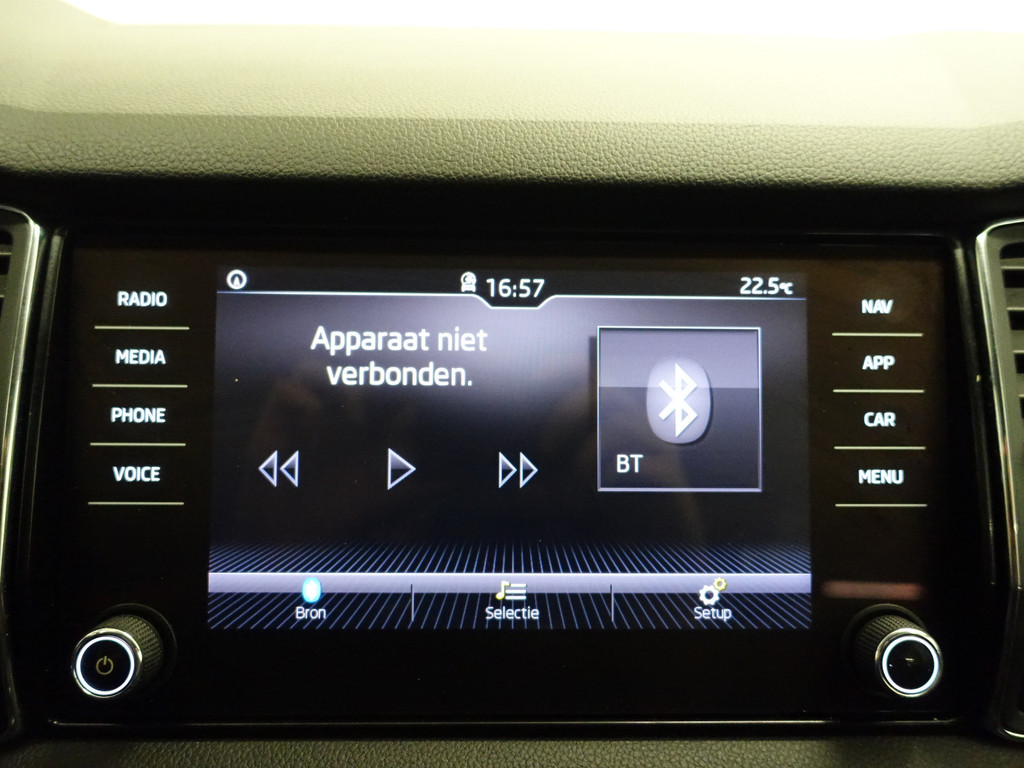 
Škoda Kodiaq 1.4 TSI Sportline- 7 Pers, Sport Leder, Navi, Xenon Led, Carplay, Keyless, Park Assist vol									