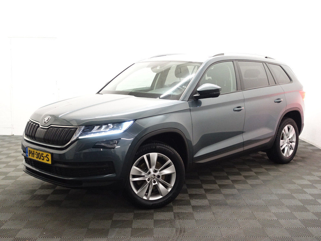 
Škoda Kodiaq 1.4 TSI Sportline- 7 Pers, Sport Leder, Navi, Xenon Led, Carplay, Keyless, Park Assist vol									