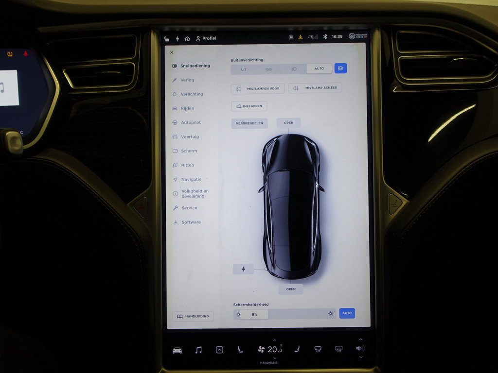 
Tesla Model S 75D Performance Pack Panodak, Enhanced Autopilot, Premium Connectivity, Autopilot 2.5, Luchtvering vol									