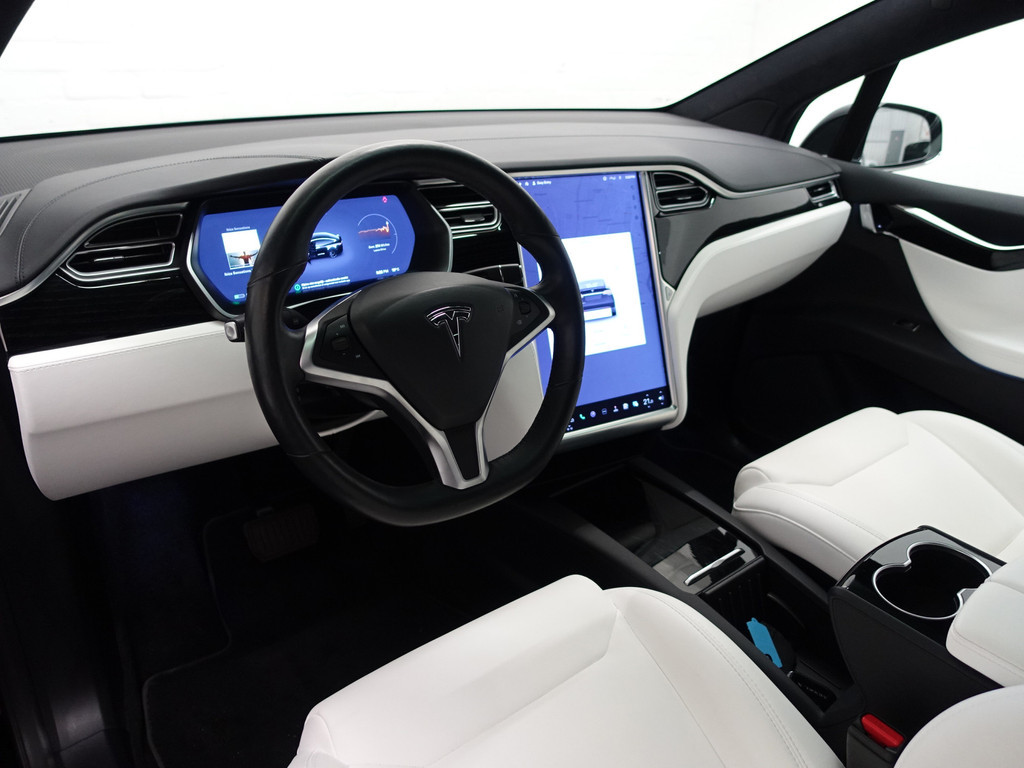
Tesla Model X 100D Performance 6 Pers Aut- Autopilot 2.5, Luchtvering, Stuurverwarming, Premium connectivity, Alcantara Pakket vol									