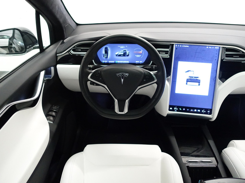 
Tesla Model X 100D Performance 6 Pers Aut- Autopilot 2.5, Luchtvering, Stuurverwarming, Premium connectivity, Alcantara Pakket vol									