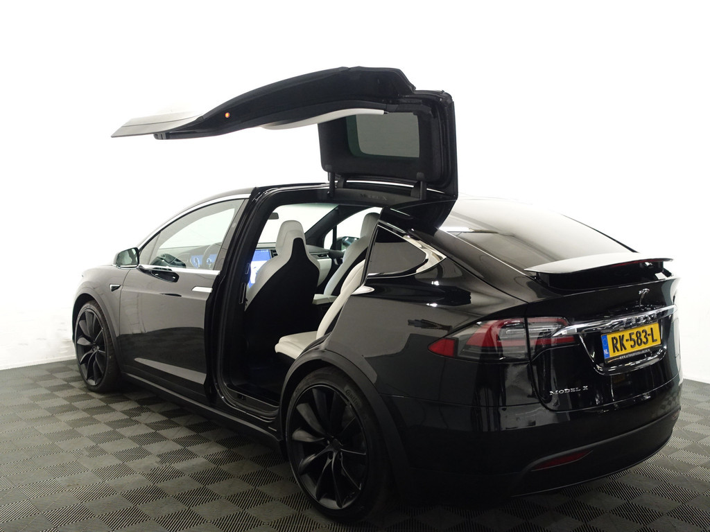 
Tesla Model X 100D Performance 6 Pers Aut- Autopilot 2.5, Luchtvering, Stuurverwarming, Premium connectivity, Alcantara Pakket vol									