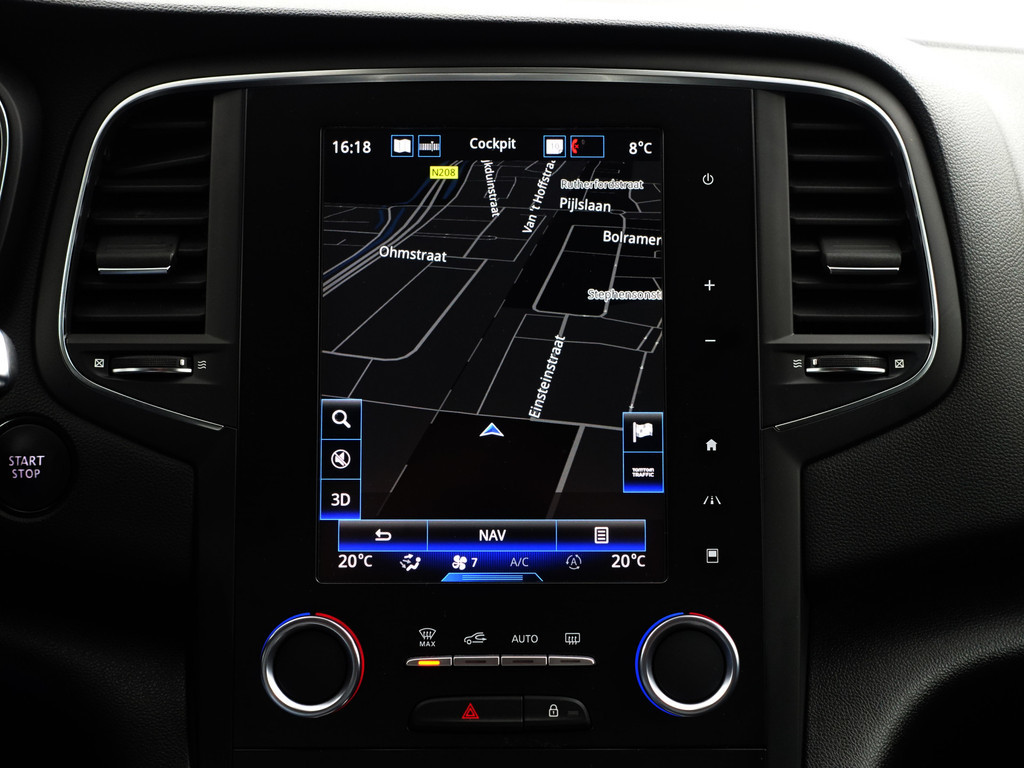 
Renault Mégane 1.3 TCe 165pk Bose Aut- Head Up, Sfeerverlichting, Bose Audio, Ada Cruise, Xenon Led, Sport Interieur vol									