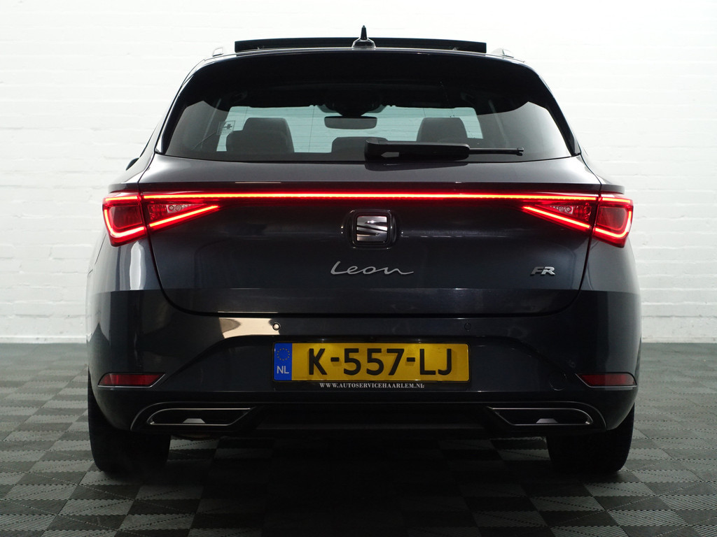 
Seat Leon Sportstourer 1.5 eTSI FR Launch Edition Aut- Panodak, Beats Audio, Stuur/Stoelverwarming, Sfeerverlichting, Ada Cruise, Carplay vol									