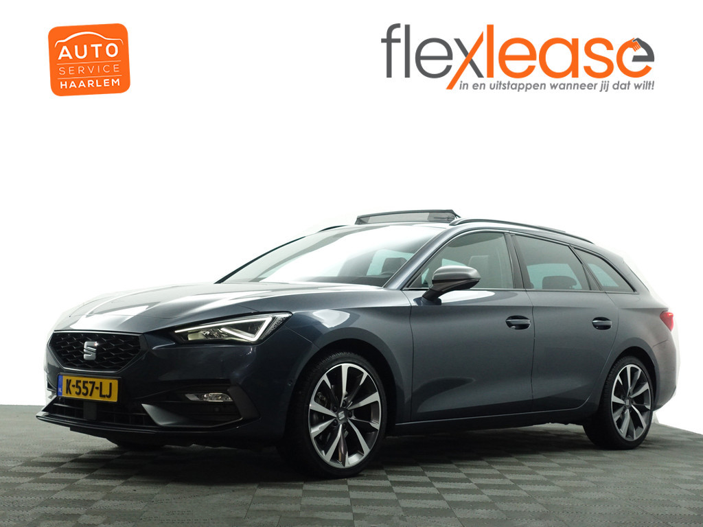 
Seat Leon Sportstourer 1.5 eTSI FR Launch Edition Aut- Panodak, Beats Audio, Stuur/Stoelverwarming, Sfeerverlichting, Ada Cruise, Carplay vol									
