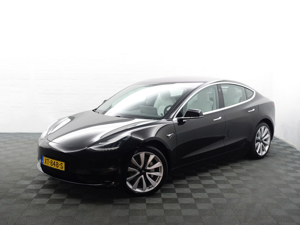 
Tesla Model 3 Long Range 75KWH- Panoramadak, Autopilot, Connectiviteit, Wit Leder, Stoelverwarming vol									