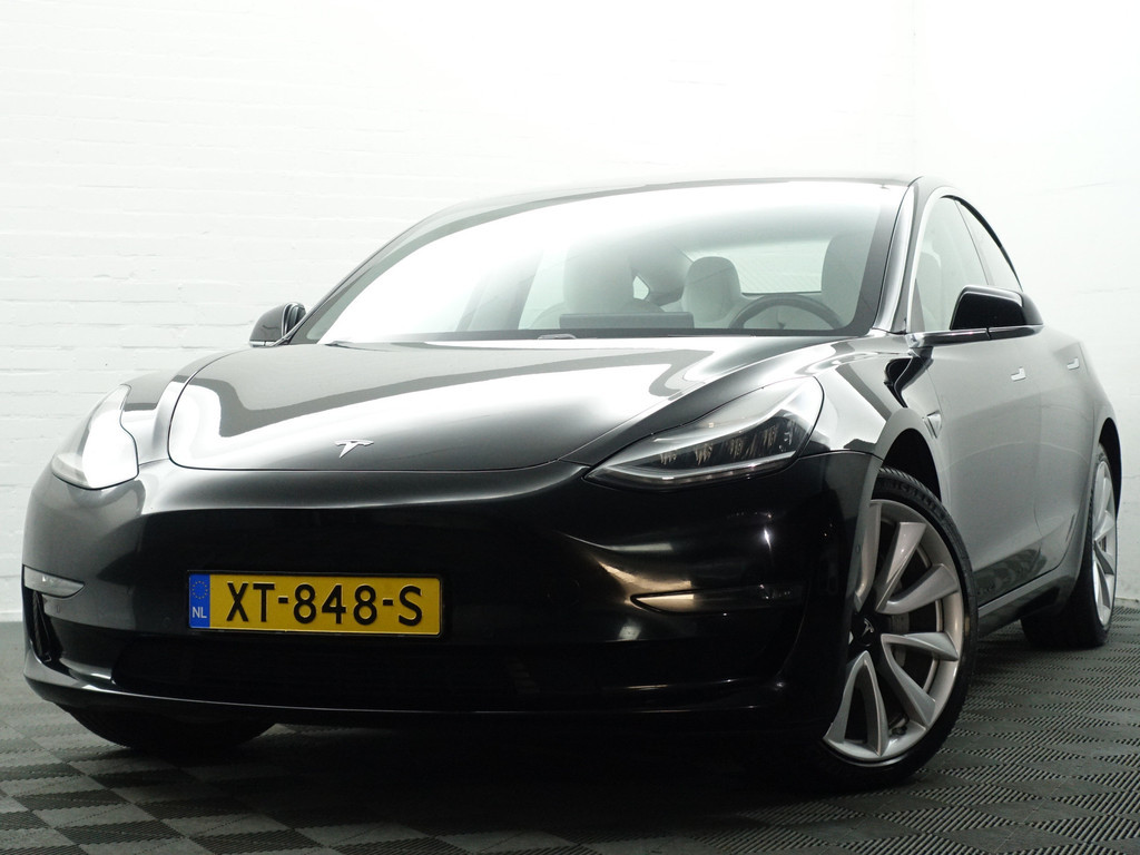 
Tesla Model 3 Long Range 75KWH- Panoramadak, Autopilot, Connectiviteit, Wit Leder, Stoelverwarming vol									