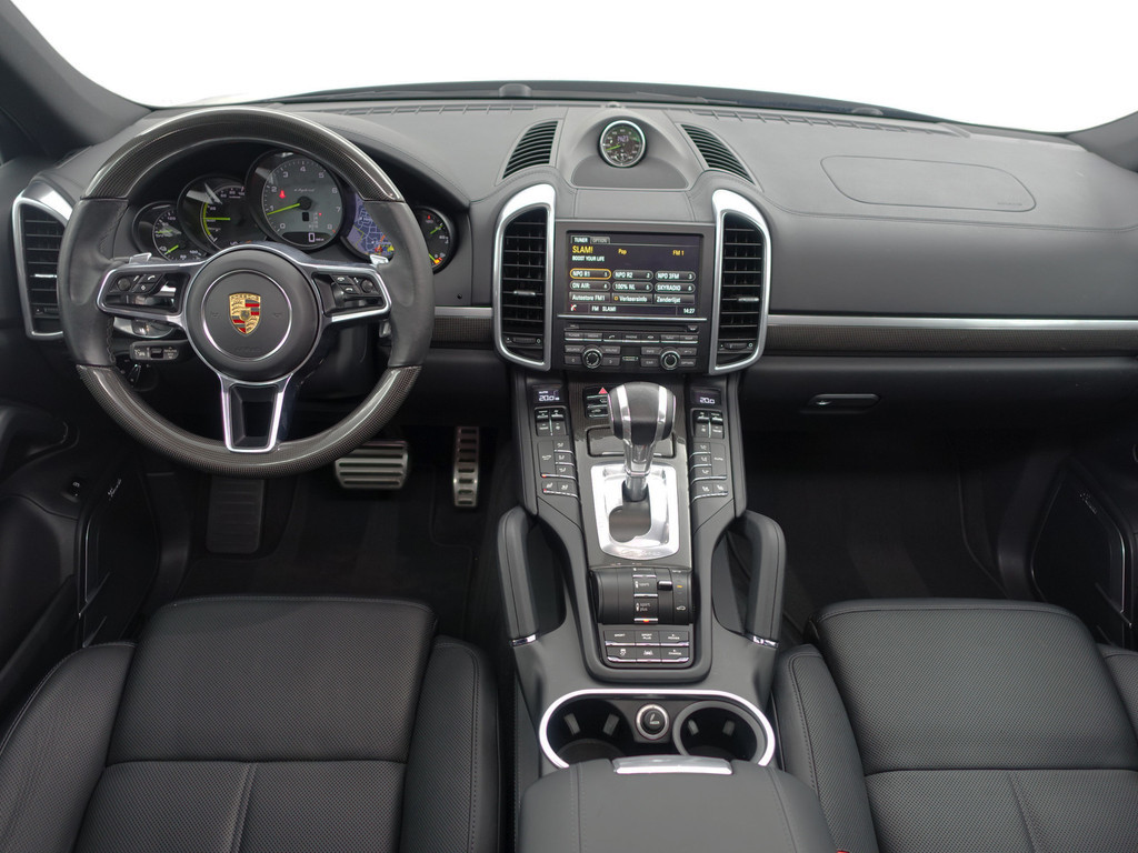 
Porsche Cayenne 3.0 S E-Hybrid NAP 49dkm, Sport Chrono, Burmester, Memory, Carbon, Keramisch, Keyless, Stoelventilatie vol									