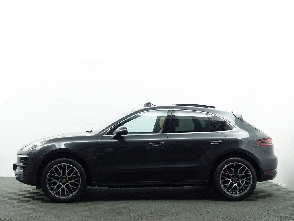 
Porsche Macan 3.6 Turbo Sport Chrono, Alcantara Design, Stoelventilatie, Burmester, 360 Camera, Standkachel vol									