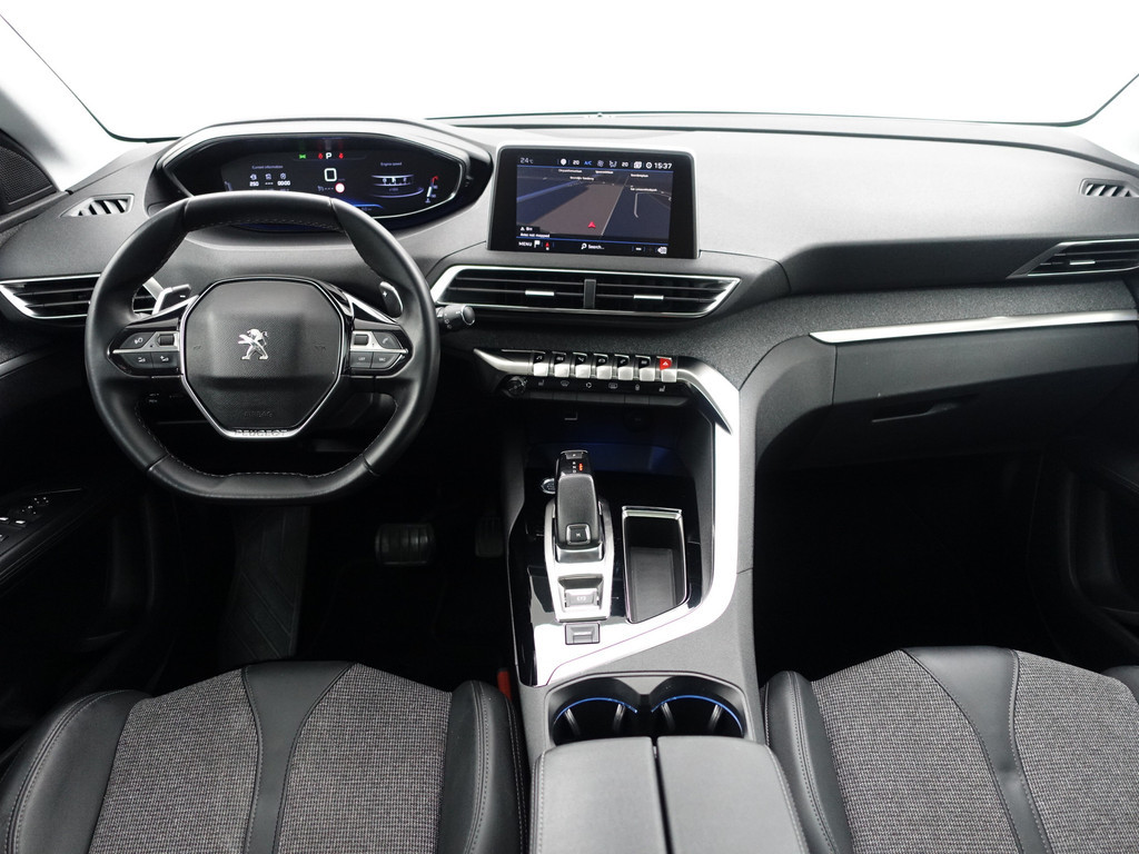 
Peugeot 3008 1.2 PureTech Crossway Aut- Panodak, Carplay, 360 Camera, Sfeerverlichting, Stoelverwarming, Keyless, Sport Interieur vol									