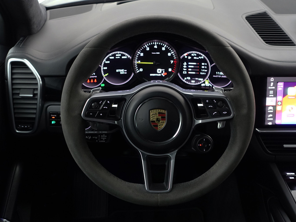 
Porsche Cayenne 3.0 E-Hybrid Exclusive Manufaktur- Alcantara Afwerking, Carbon, Soft Close, Stoelventilatie, Sport Interieur vol									