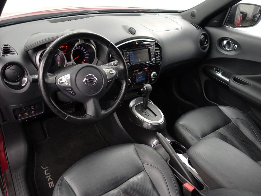 
Nissan Juke 1.6 Tekna Aut- Panoramadak, 360 Camera, Keyless, Leder Interieur, Clima, Navigatie vol									