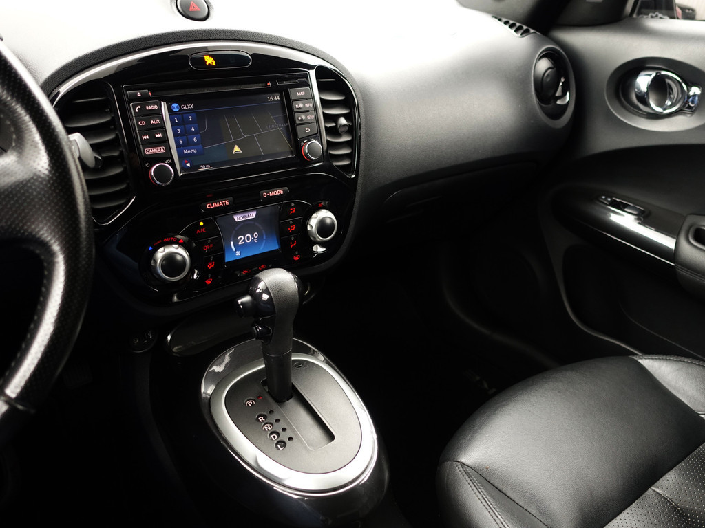 
Nissan Juke 1.6 Tekna Aut- Panoramadak, 360 Camera, Keyless, Leder Interieur, Clima, Navigatie vol									