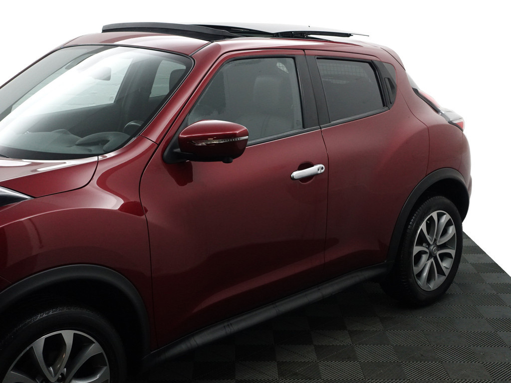 
Nissan Juke 1.6 Tekna Aut- Panoramadak, 360 Camera, Keyless, Leder Interieur, Clima, Navigatie vol									