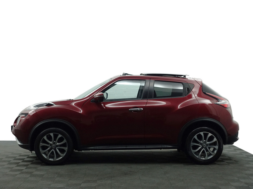 
Nissan Juke 1.6 Tekna Aut- Panoramadak, 360 Camera, Keyless, Leder Interieur, Clima, Navigatie vol									