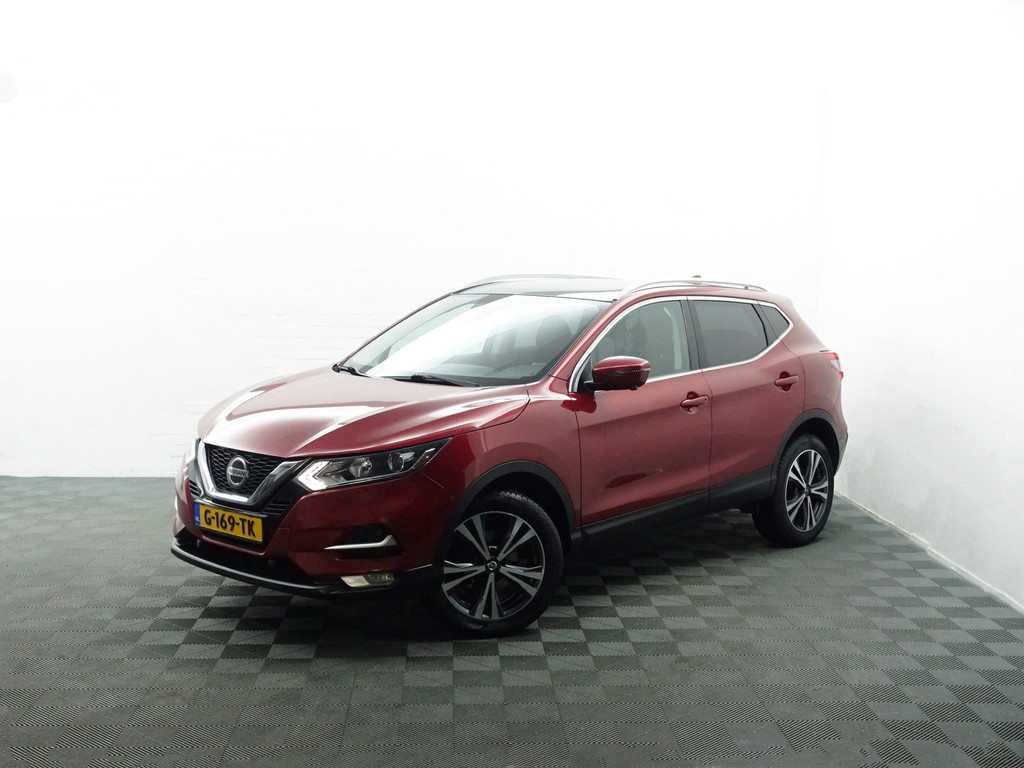 
Nissan QASHQAI 1.3 DIG-T N-Connecta Aut- Panodak, 360 Camera, Lane Assist, Trekhaak, Keyless, Xenon Led vol									